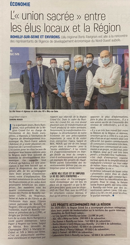 article est éclair 22012022